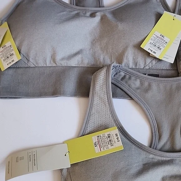 Pack Of 3 New All In Motion Sports Bras Size XXL - Picture 6 of 6